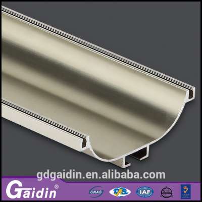 new style high degree aluminum edge handle for household appliance used kitchen cabinet aluminum profile