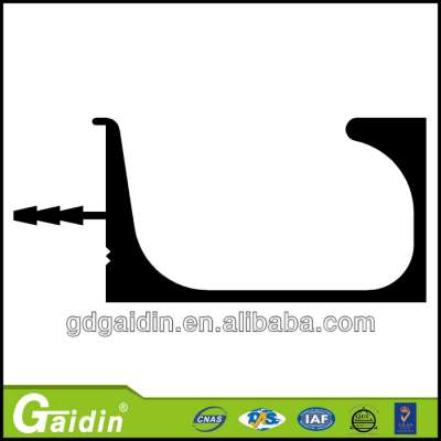 productos vendedores calientes de ventana elegante borde extruido perfil mango de aluminio